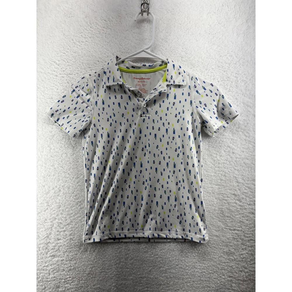 Tommy Bahama Performance Boys Polo Geometric Boys Toddler Small 5/6